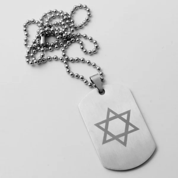 Porte-clés étoile de David en acier inoxydable, porte-clés étoile à Six points sur sac de voiture, bibelot, bijoux pour femmes, cadeau de fête, amis – Image 5
