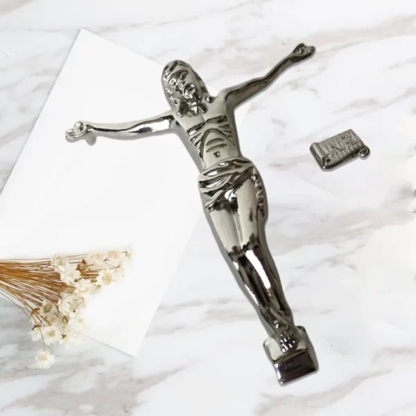Statue de Jésus-Christ chrétien, modèle de collection, art mural, croix, accessoires, cadeau, décoration de la maison et du bureau – Image 8
