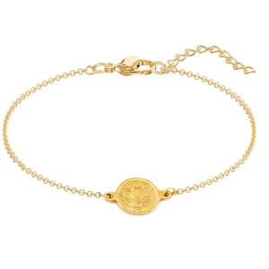 MinaMaMa Vintage acier inoxydable croix jésus Bracelet pour femmes Bracelets bijoux cadeau religieux
