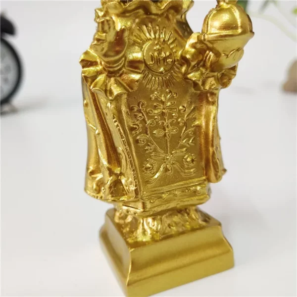 Statue Dorée de Jésus Vierge Marie, Figurine d'Auckland, Intensifie les Décorations de Noël pour la Maison, Ornements de Cadeau – Image 26