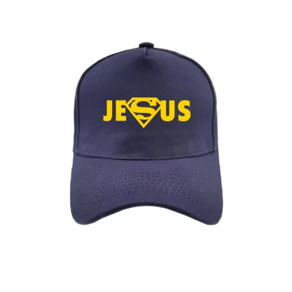 Jesus Baseball Caps Mode D'été Réglable Snapback Christ Christian Religion Chapeaux Papa Caps MZ-363 – Image 4