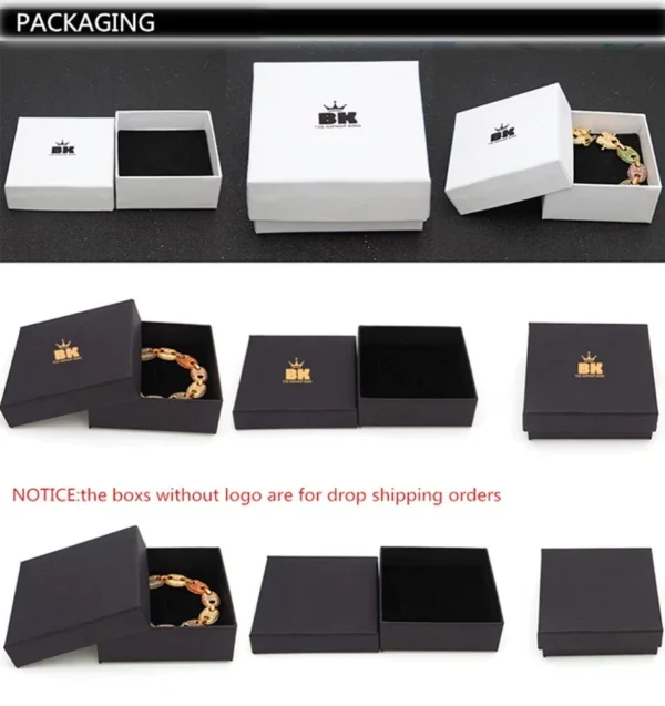 THE BLING KING – bagues religieuses de jésus, Micro pavé de zircone cubique, Punk, bijoux hip hop, cadeau pour hommes – Image 14
