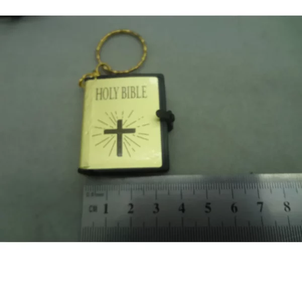 10 pièces/lot Mini porte-clés Bible HOLY religieux chrétien jésus croix porte-clés femmes prière dieu bénisse cadeau – Image 16