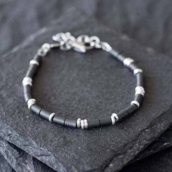 Bracelet religieux croix homme - Bracelet chrétien homme – Image 8