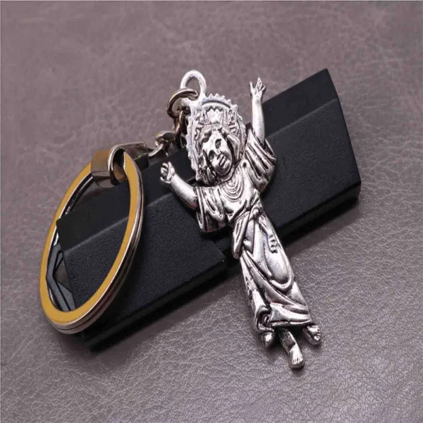 Porte-clés religieux Saint Jude pour hommes et femmes, sacré-cœur catholique, porte-clés croix bébé, porte-clés SR, voiture – Image 3