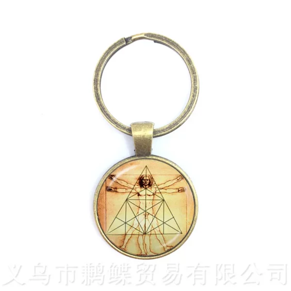 Porte-clés mère de bébé béni vierge marie, pendentif chrétien de jésus Christ, porte-clés en carrelage de verre religieux catholique – Image 19