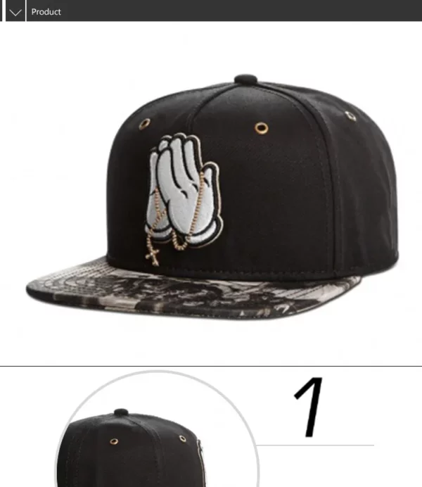 Tangkb – casquette de baseball noire GLDN pour homme et femme, chapeau à rabat de couleur noire, idéal pour l'extérieur, la pause, la prière de jésus Christ, collection printemps – Image 13