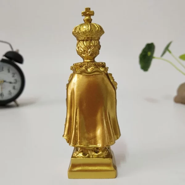 Statue Dorée de Jésus Vierge Marie, Figurine d'Auckland, Intensifie les Décorations de Noël pour la Maison, Ornements de Cadeau – Image 24