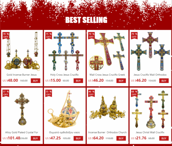 ANE ES COLGANTE-Croix Orthodoxe de Jésus Nina ifix, Décoration d'Église, Décor Chrétien, Fournitures Religieuses Russes – Image 8