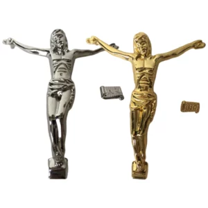 Statue de Jésus-Christ chrétien, modèle de collection, art mural, croix, accessoires, cadeau, décoration de la maison et du bureau