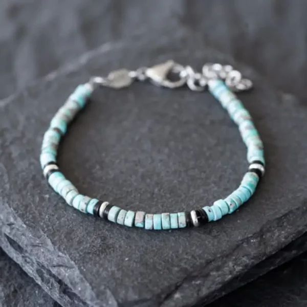 Bracelet religieux croix homme - Bracelet chrétien homme – Image 15