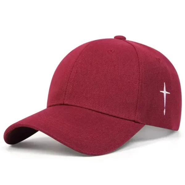 Casquettes de Baseball unisexes avec broderie croisée latérale, chapeaux décontractés réglables pour l'extérieur, chapeau de protection solaire, printemps et automne – Image 17