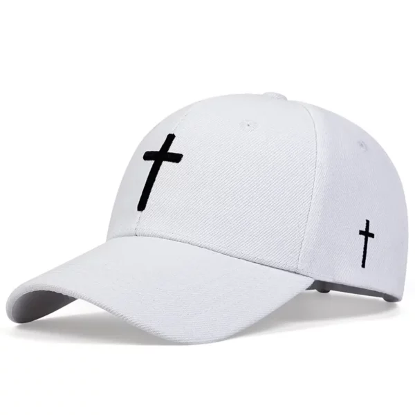 Casquettes de Baseball unisexes avec broderie croisée, chapeaux décontractés réglables pour l'extérieur, chapeau de protection solaire, printemps et automne – Image 4