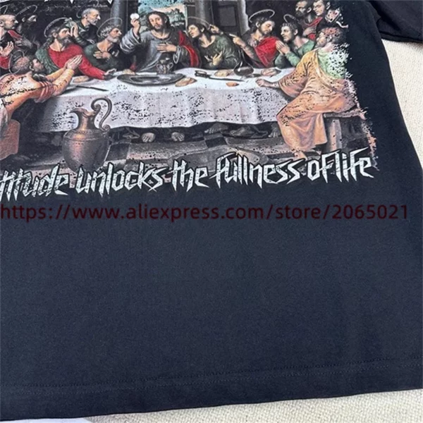 T-shirt imprimé Saint Tears pour hommes et femmes, haute qualité, t-shirt en Y, synchronisation, 2022 – Image 20