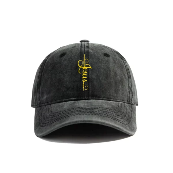 Jesus Cross Baseball Cap Summer Jesus Christ sur la croix God DistMurcia Dad Hats Men Outdoor Réglable Cotton Caps MZ-004 – Image 7