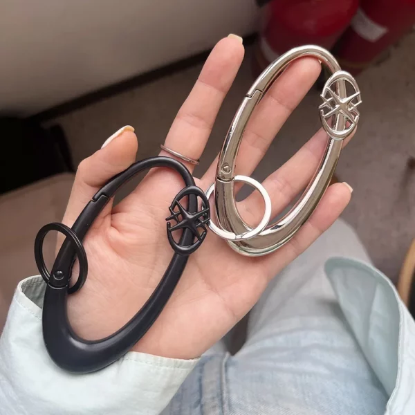Y2K – mousqueton croisé, porte-clés, Crucifix religieux, fermoir Grunge, Clip, cadeau EDC, papa, petit ami, hommes, Camping, randonnée, grimpeur en plein air – Image 25