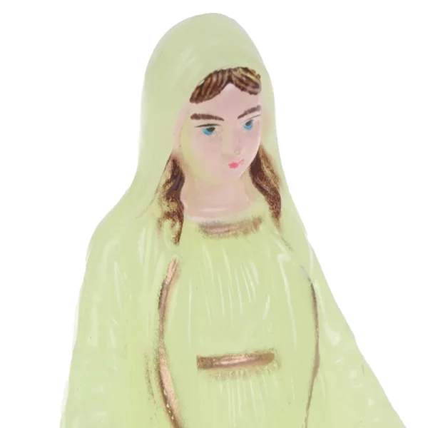 Petite statue de la Vierge de Jésus faite à la main, décoration de la maison, ornement catholique, 1 pièce – Image 17