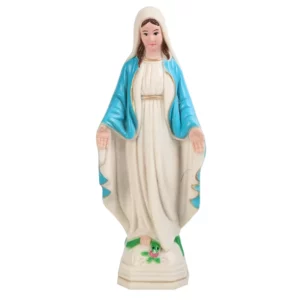 Statue de la Vierge Marie Catholique Faite à la Main, Jésus, Décoration de Maison, Cadeau, Ornement Européen Chrétien