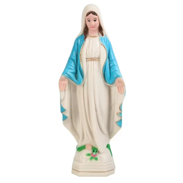 Statue de la Vierge Marie Catholique Faite à la Main, Jésus, Décoration de Maison, Cadeau, Ornement Européen Chrétien