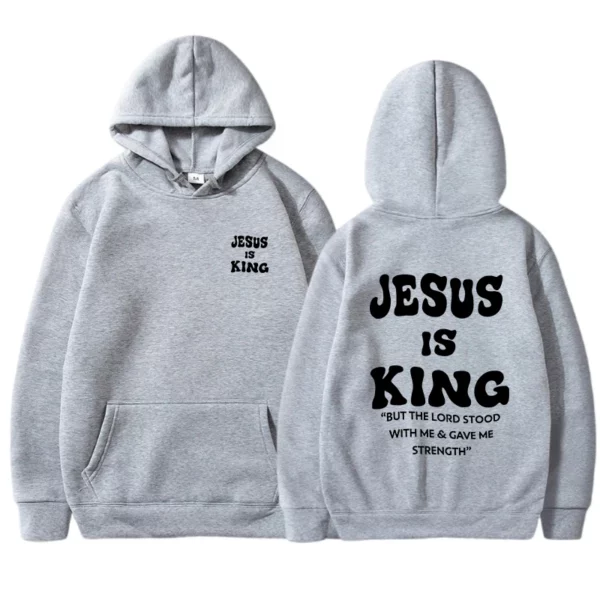 Sweat à Capuche avec Lettres Imprimées pour Femme, Vêtement à la Mode, Harajuku – Image 8