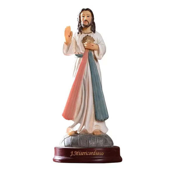 Statue de jésus du Sainte prêtre, Sculpture de table, artisanat, Collection de cadeaux – Image 7