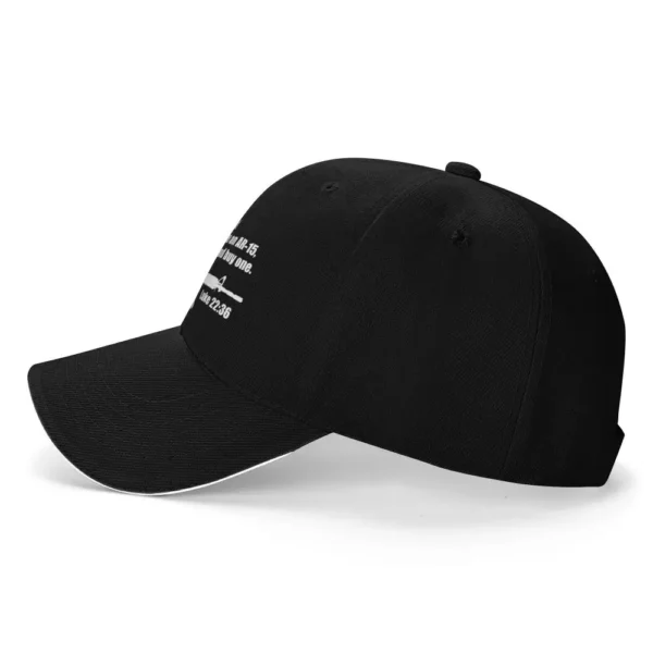 Jésus dit Ar-15 conception respirante hommes chapeaux casquette de Baseball casquette de Baseball hommes – Image 9