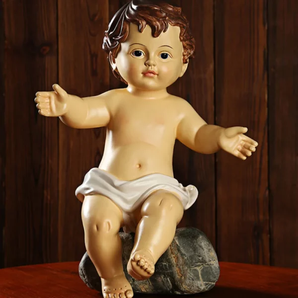 Figurine de jésus pour bébé, décoration de bureau, ornement de table, jésus – Image 18