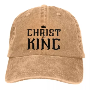 Casquette de baseball King pour hommes et femmes, chapeaux, protection de visière, casquettes de Jésus-Christ