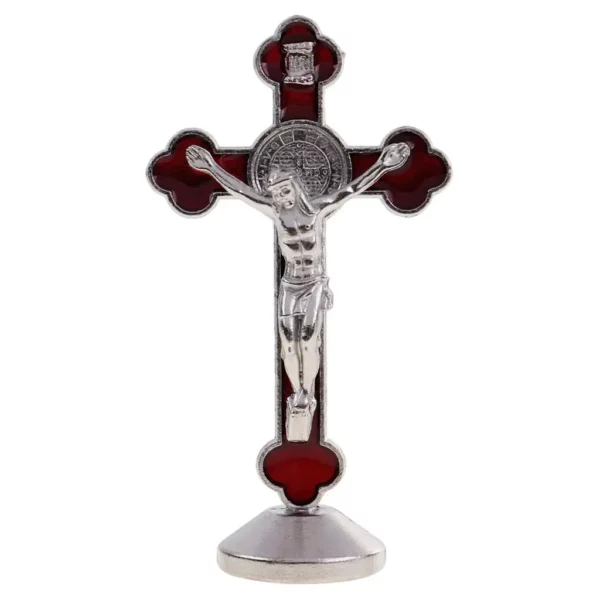Statue de Croix Astronomique Magnétique Durable, Nina ifix, Jésus, Accessoire de Christianisme pour Maison, Artisanat de Décoration de Chapelle – Image 3