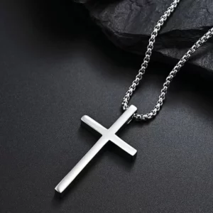 Collier Simple et religieux chrétien pour femmes et hommes, pendentif croix vierge marie jésus, chaînes, bijoux à la mode, longueur 60/70CM, nouvelle collection