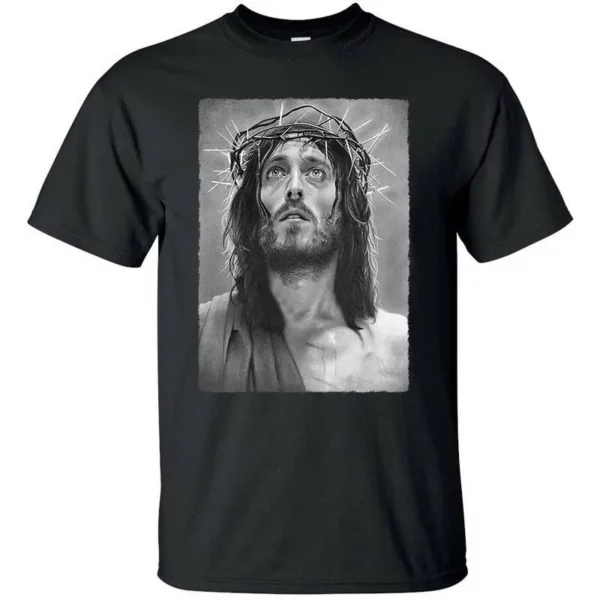 T-Shirt chrétien, gothique, cœur sacré de jésus, Christ – Image 22