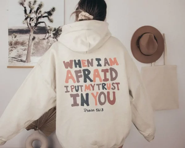 Coloré jésus est roi dos imprimé femmes sweat à capuche chrétien à la mode esthétique Tumblr poche à capuche mode pull décontracté – Image 2