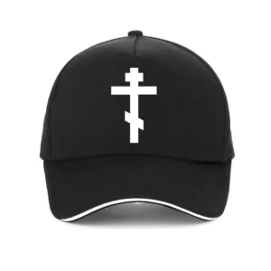 Casquette de Baseball à imprimé de croix, chapeau d'inspiration russe, Crucifix chrétien, pour homme, église éternelle, gorras