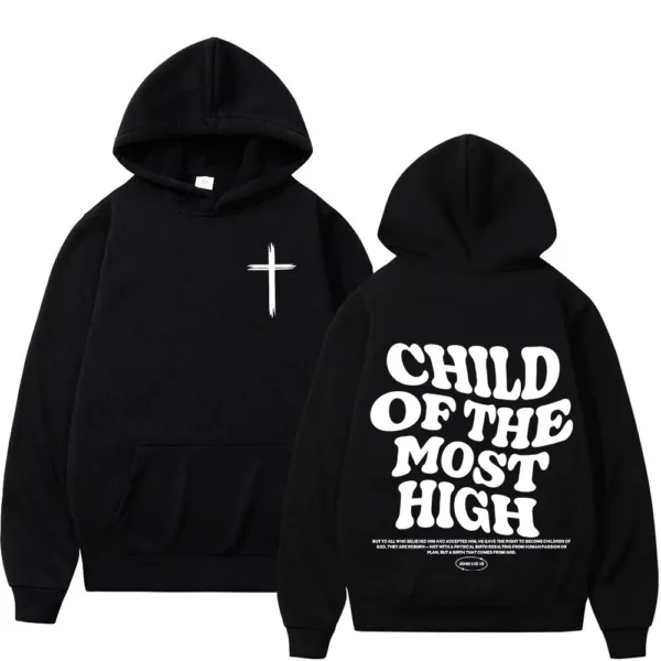 Sweat-shirt à capuche pour hommes et femmes, de haute qualité, à la foi chrétienne de jésus sur la peur, verset de la Bible, pulls Vintage à la mode, Streetwear – Image 14