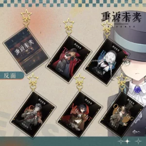 Anime inverse: 1999 étoiles porte-clés nouvelles figurines de jeu Vertin Regulus Sonetto Cosplay acrylique sac de voiture porte-clés pendentif décor cadeaux