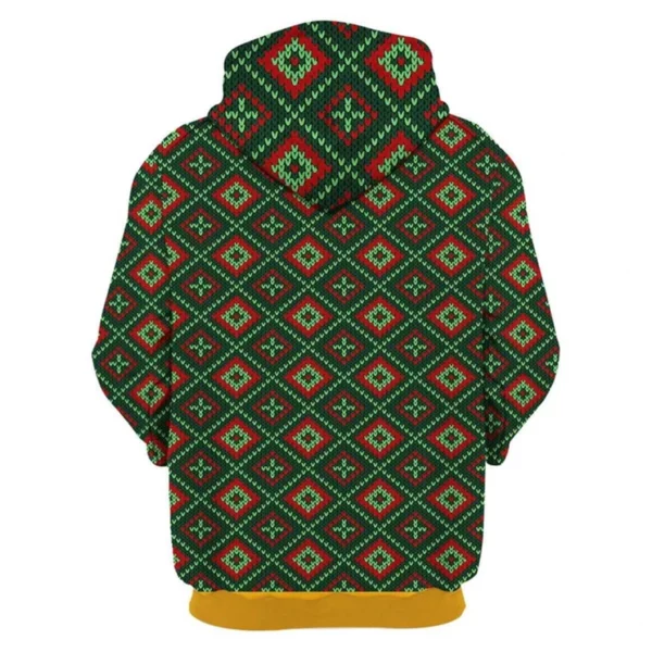 Sweats à capuche zippés College en 3D pour hommes, motif Jésus Saint, Harajuku, Streetwear Y2K, Pop, unisexe, décontracté, CombTop, Noël, le plus récent – Image 11