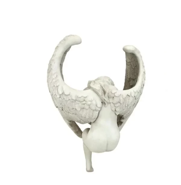 Statue d'ange de la rédemption, sculpture créative, décoration de jardin religieux, présentoir de bijoux – Image 4
