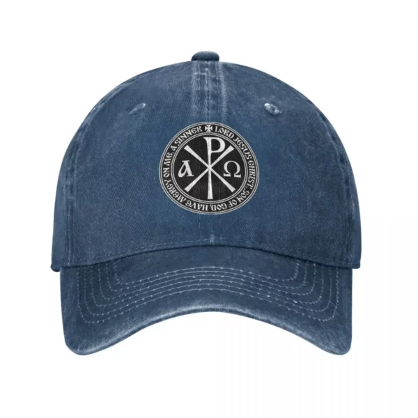 Casquette de baseball vintage avec prière de Jésus orthodoxe pour hommes et femmes, DistMurcia, délavée, snapback, chapeaux d'entraînement en plein air – Image 9