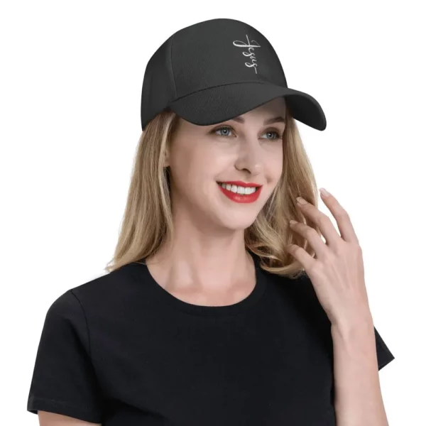 Casquette de Baseball Punk Unisexe, Jésus-Christ sur la Croix, Dieu, Adulte, Chrétien, Réglable, Chapeau de Papa, Femmes, Hommes, Hip Hop, Chapeaux Snapback – Image 21