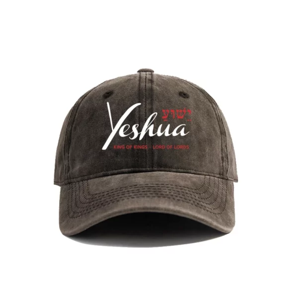 Casquette de Baseball Yeshua Jesus Christian, chapeau de papa en coton vieilli pour hommes et femmes, MZ-021 – Image 12