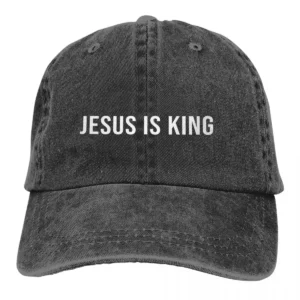 Casquette de Baseball King pour hommes et femmes, visière de Protection, Snapback jésus dieu croix