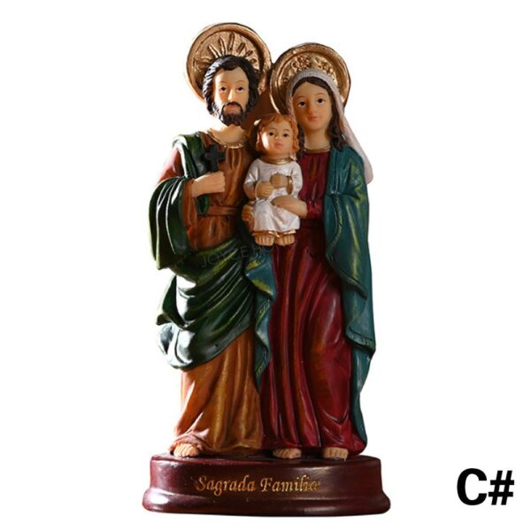 Sculpture de la Sainte Vierge Marie, 1 pièce, figurine de statue de Notre Dame de Lourds – Image 12