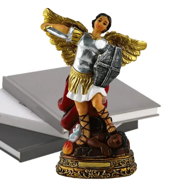 Figurine de Jésus en résine pour la décoration de la maison, intensifications religieuses, artisanat, statue d'Auckland, ornement, petite statue pour table – Image 14