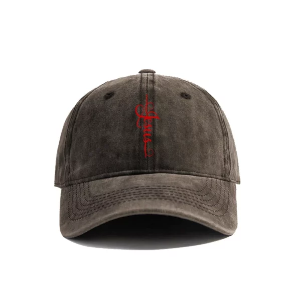 Jesus Cross Baseball Cap Summer Jesus Christ sur la croix God DistMurcia Dad Hats Men Outdoor Réglable Cotton Caps MZ-004 – Image 14
