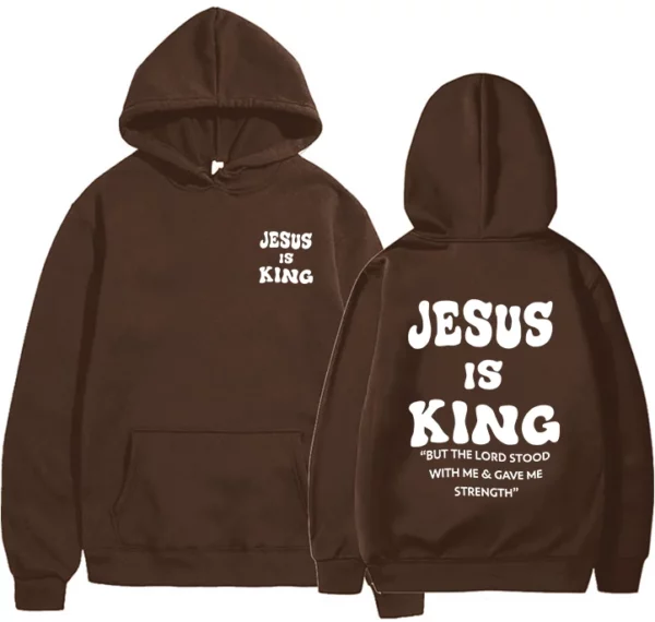 Sweat à Capuche avec Lettres Imprimées pour Femme, Vêtement à la Mode, Harajuku – Image 16