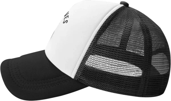 Casquette de baseball en maille pour hommes et femmes, chapeau de camionneur, Snapback noir, drôle, Jésus sauve la croix, dieu chrétien, foi, américains – Image 38