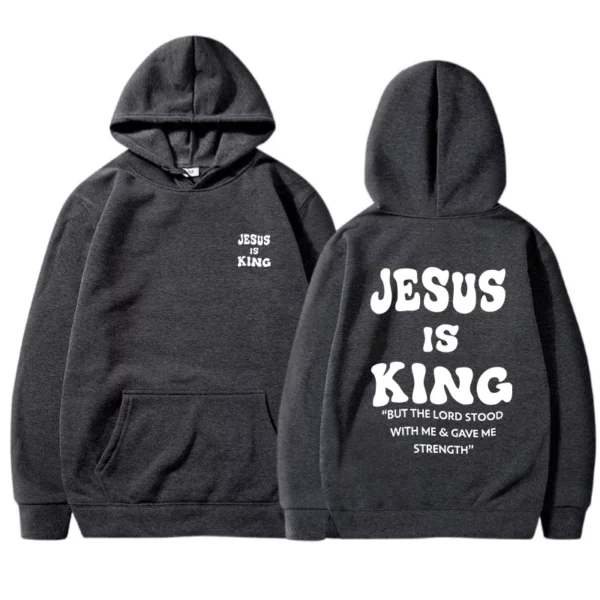 Sweat à Capuche avec Lettres Imprimées pour Femme, Vêtement à la Mode, Harajuku – Image 15