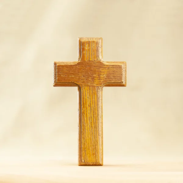 Croix religieuse en bois pour la décoration de l'église, croix chrétienne de naissance, cadeau religieux, pasteur et évêque, rituel religieux, deux tailles – Image 5