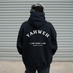 Hommes chrétien YAHWEH sweats à capuche jésus Hombre mode populaire Streetwear lettre Slogan imprimé femmes unisexe sweats à capuche