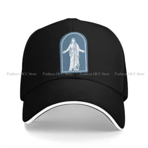 Chapeau multicolore avec croix de dieu de jésus, casquette à visière, l'église de jésus, du Christ des derniers jours, chapeaux de Protection à visière personnalisés